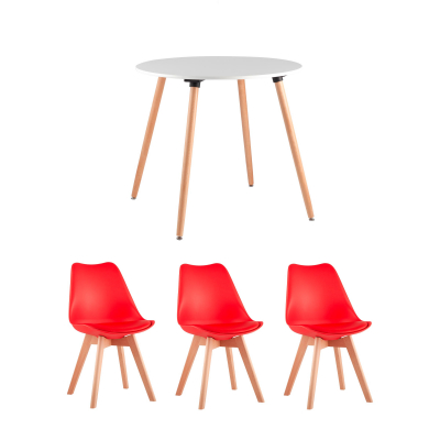Stool Group ���� Oslo Round WT 80 ��, 3 ����� FRANKFURT ���� �������, ����