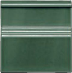 Adex Modernista Rodapie Clasico C/C Verde Oscuro 15�15 ��