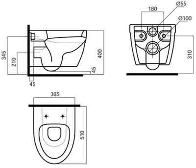 ������ AM-PM Bliss L C531738WH