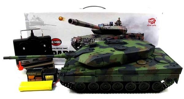 ���� �� ��������������� Heng Long Leopard II A6 Pro 1:16