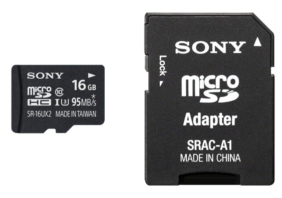����� ������ Sony microSDHC UHS-I U3 [microSDHC UHS-I U3 16Gb]