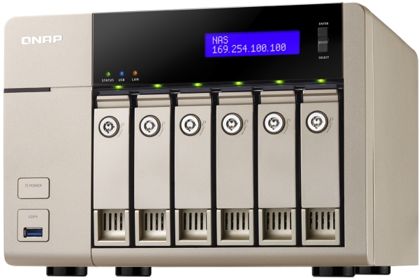 NAS ������ QNAP TVS-663-8G