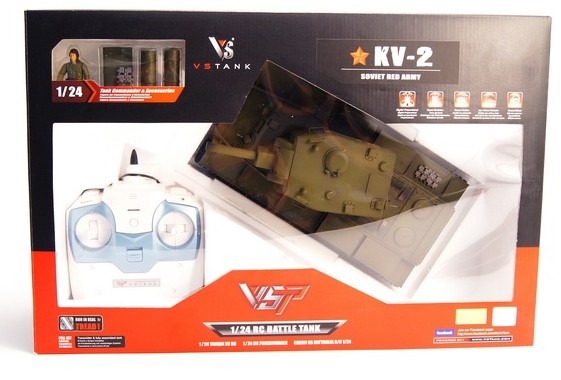 ���� �� ��������������� VSTank KV-2 Airsoft 1:24