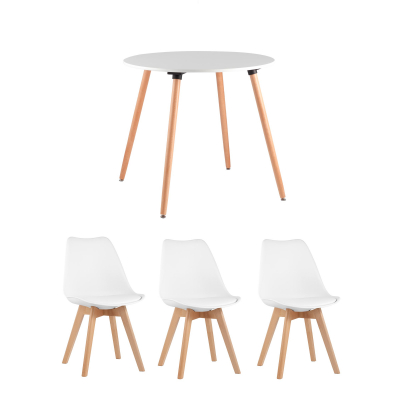 Stool Group ���� Oslo Round WT 80 ��, 3 ����� FRANKFURT �����, ����� �����