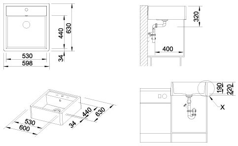 �������� ����� Blanco Panor 60