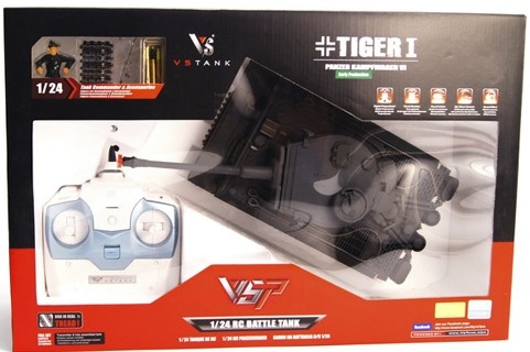 ���� �� ��������������� VSTank Tiger I Airsoft 1:24