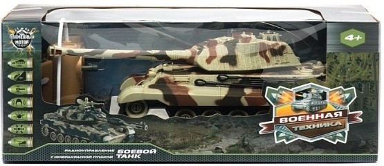 ���� �� ��������������� Plamennyj Motor King Tiger 1:28