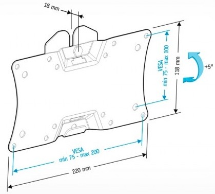 ���������/��������� Holder LCDS-5060