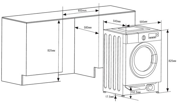 ������������ ���������� ������ Midea WMB8141