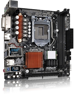 ����������� ����� ASRock H110M-ITX/ac
