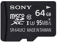 ����� ������ Sony microSDXC UHS-I U3 [microSDXC UHS-I U3 64Gb]