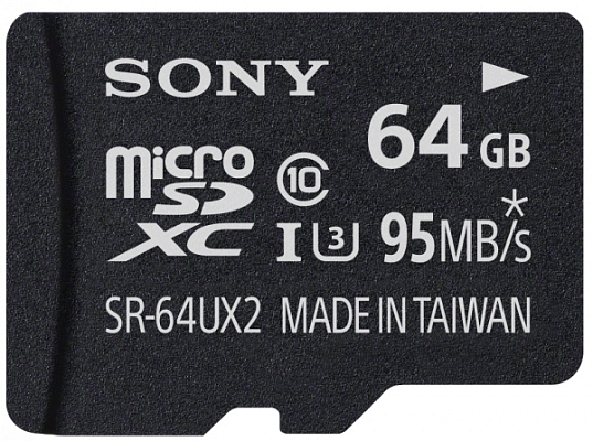 ����� ������ Sony microSDXC UHS-I U3 [microSDXC UHS-I U3 64Gb]
