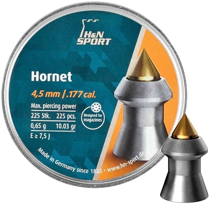 Haendler & Natermann Hornet 4.5 mm 0.65 g 225 pcs