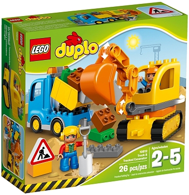 ����������� Lego Truck and Tracked Excavator 10812