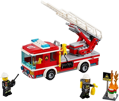 ����������� Lego Fire Ladder Truck 60107