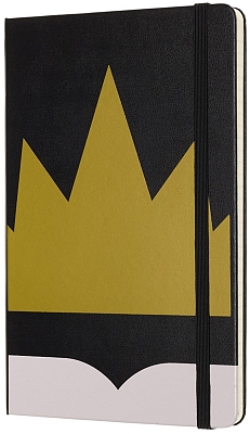 ������� Moleskine Snow White Ruled Notebook Black