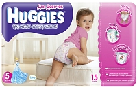 ���������� Huggies Pants Girl 5 [Pants Girl 5 / 15 pcs]