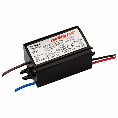 Arlight 12� 5�� ARPV-LV12005 (12V, 0.4A, 5W)