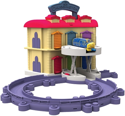 �������� / �������� ������ Chuggington Portable Double Decker Roundhouse