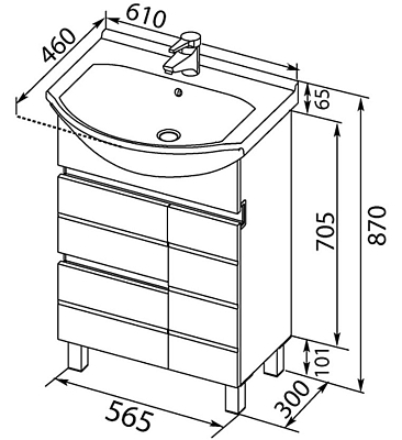 ����� ��� ���������� AQUANET Dominica 60