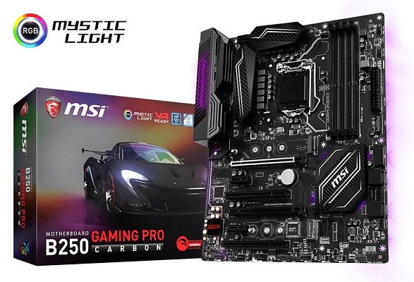 ����������� ����� MSI B250 GAMING PRO CARBON