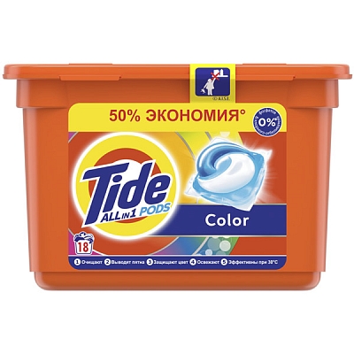 Tide ALLin1 PODS 18 ���. Color