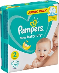 ���������� Pampers New Baby-Dry 2 [New Baby-Dry 2 / 94 pcs]