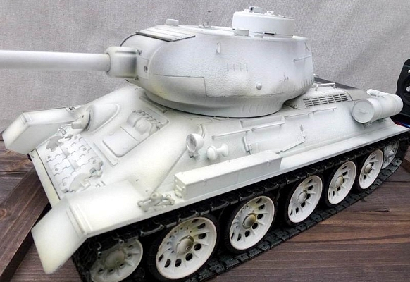 ���� �� ��������������� Taigen T-34/85 Winter Metal Edition 1:16