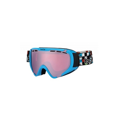 Bolle ����������� ����� Bolle Explorer 2016 shiny blue checker/vermillon g