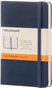 ������� Moleskine Ruled Notebook Pocket Sapphirine