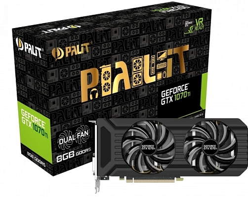 ���������� Palit GeForce GTX 1070 Ti NE5107T015P2-1043D