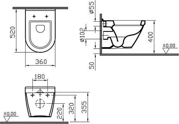������ Vitra S50 5318B003-0850