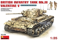 ������� ������ MiniArt Infantry Tank Mk.III Valentine V w/Crew (1:35)