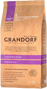 Grandorf Adult Maxi Breed Lamb/Rice 12 kg