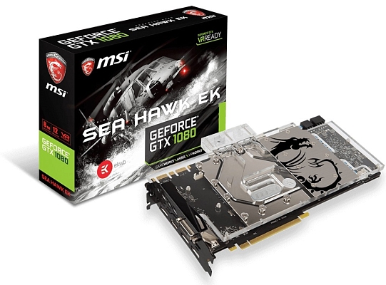 ���������� MSI GTX 1080 Sea Hawk EK X