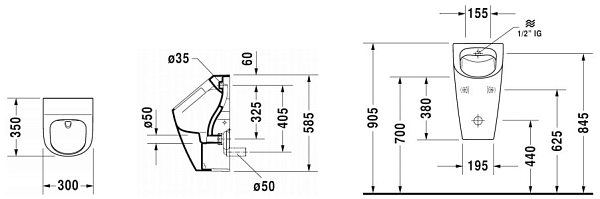������� Duravit Me by Starck 280930
