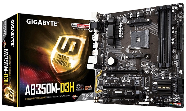 ����������� ����� Gigabyte GA-AB350M-D3H
