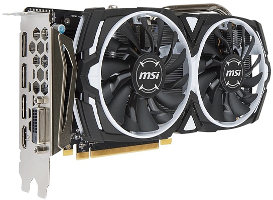���������� MSI RX 570 ARMOR 8G OC