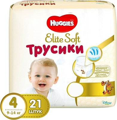���������� Huggies Elite Soft Pants 4 [Elite Soft Pants 4 / 21 pcs]