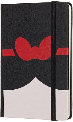 ������� Moleskine Snow White Ruled Notebook Pocket Black