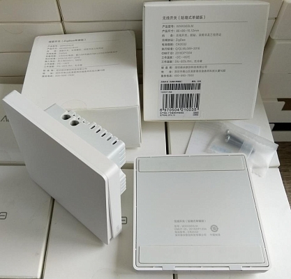 Xiaomi Aqara Smart Light Switch Live Single Button ZigBee Version