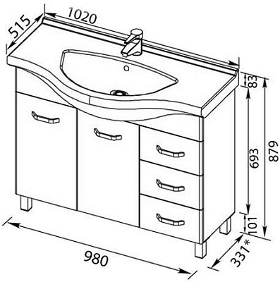 ����� ��� ���������� AQUANET Gloria 100