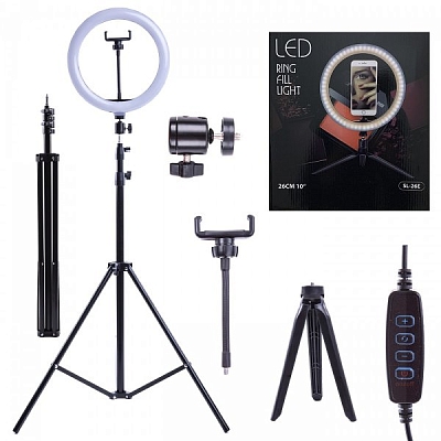 Ring Fill Light ��������� ����� Ring Fill Light SL-26�, 26 ��, Black
