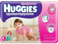���������� Huggies Pants Girl 4 [Pants Girl 4 / 17 pcs]