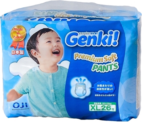 ���������� Genki Premium Soft Pants XL [Premium Soft Pants XL / 26 pcs]