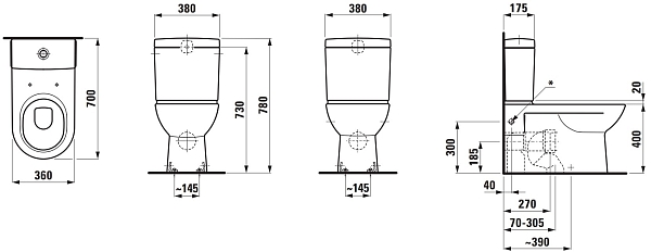 ������ Laufen Pro 824958