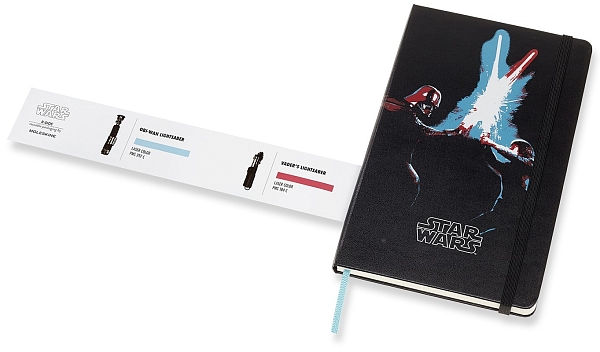 ������� Moleskine Star Wars Lightsaber Duel Notebook Black