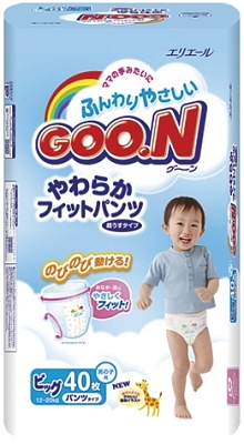 ���������� Goo.N Pants Boy XL [Pants Boy XL / 40 pcs]