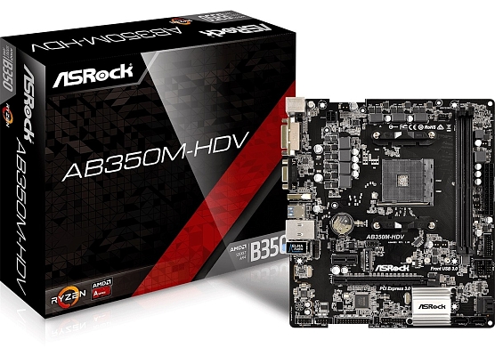 ����������� ����� ASRock AB350M-HDV