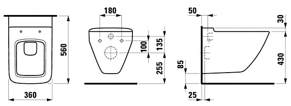 ������ Laufen Palace 820700
